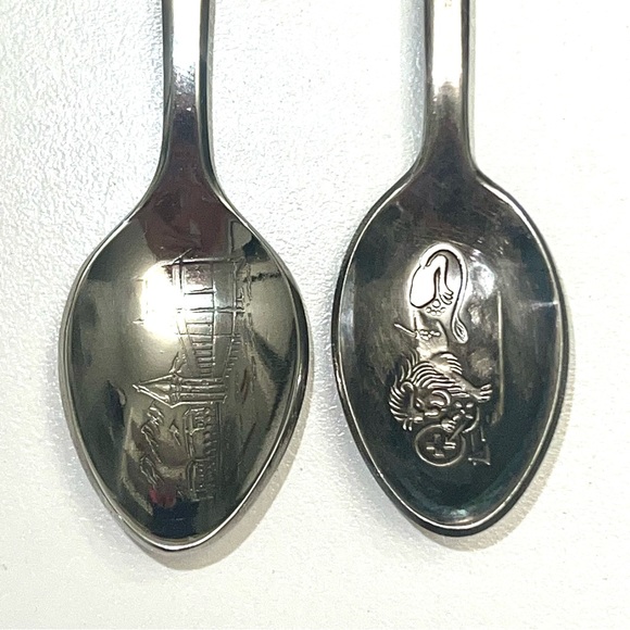 Rolex Silver Miniature Silver Spoons Collector Item  Switzerland - Picture 3 of 7